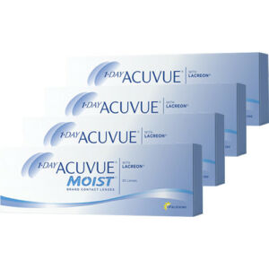 Lente de contato 1-Day Acuvue Moist para conforto diário