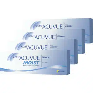 Lente de contato 1-Day Acuvue Moist para conforto diário