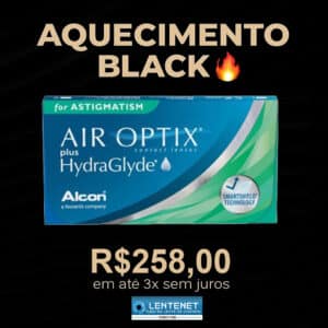 Air Optix Plus HydraGlyde Astigmatismo Black Friday
