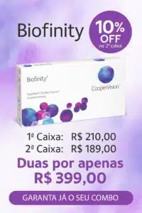 Biofinity duas caixas