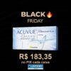 Promoção Black Friday Acuvue Oasys 3 Oasys Black Friday