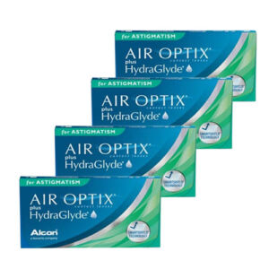 air optix plus hydraglyde astigmatismo