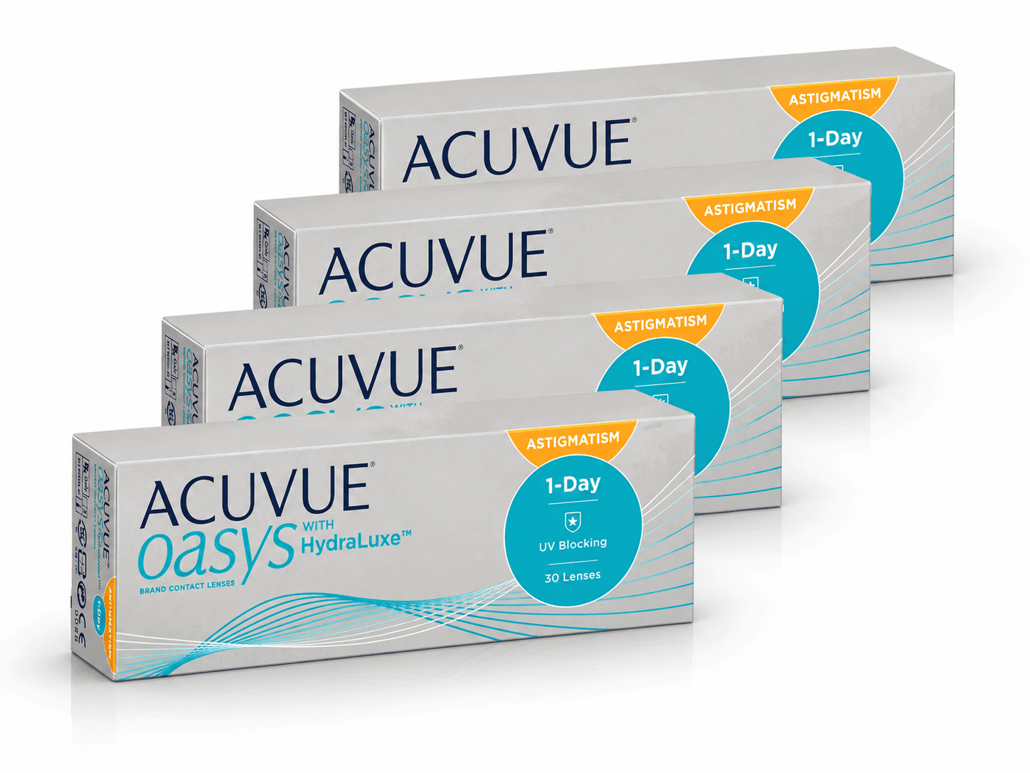 ACUVUE OASYS® 1-Day para Astigmatismo – Lentes de Contato Diárias – Combo 4 Caixas com 30 Lentes Cada 1 Acuvue_Oasys_1-Day_Astigmatismo_combo