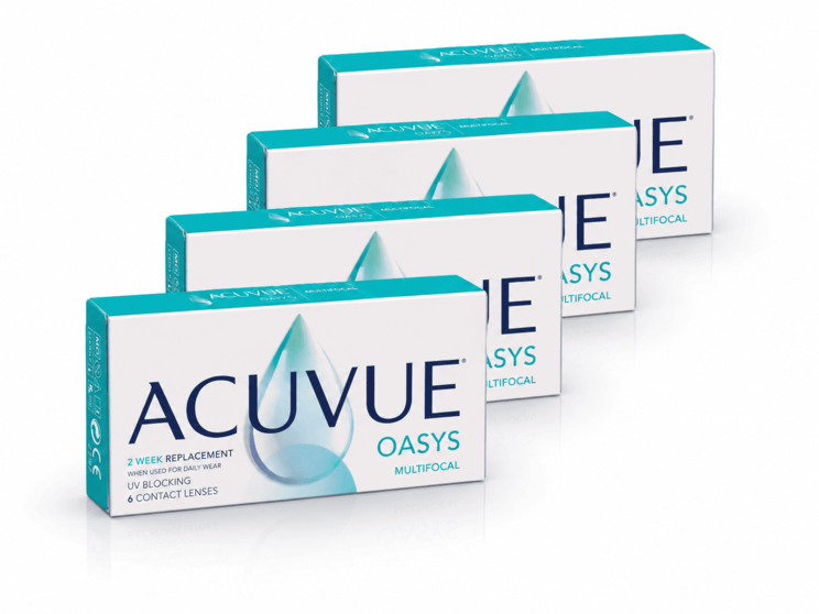 ACUVUE OASYS® Multifocal – Lentes de Contato para Presbiopia – Combo 4 Caixas com 6 Lentes Cada 1 Acuvue_Oasys_Multifocal_Combo