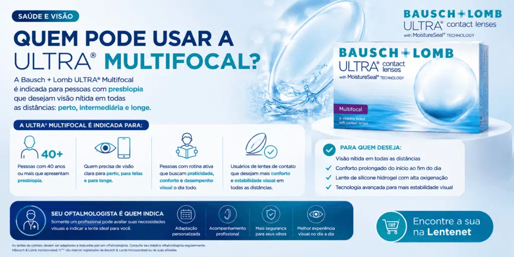 Bausch + Lomb ULTRA® Multifocal: conforto e visão de perto, intermediária e de longe para quem tem presbiopia 7 ChatGPT Image 11 de ago. de 2026 11 42 11 1